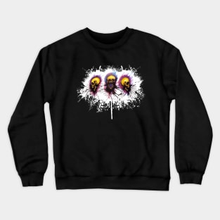 3 Skulls Crewneck Sweatshirt